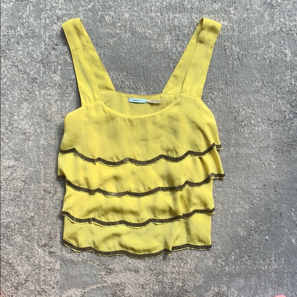 Yellow tank